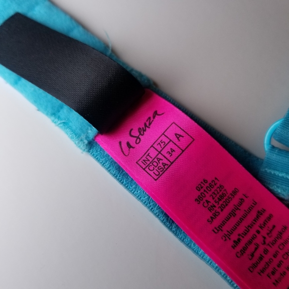 La Senza Remix Balconette Bra Light Blue - Picture 4 of 4